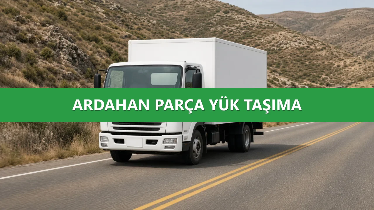 Ardahan Parça Yük Taşıma